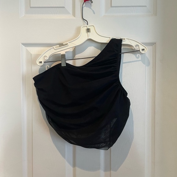 NWT mesh one shoulder bikini top - Picture 4 of 4